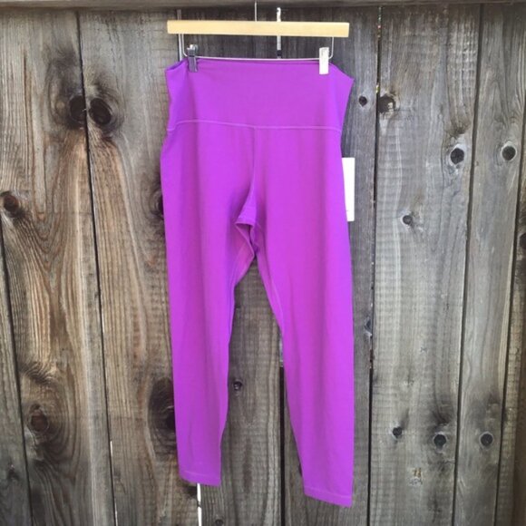 New Lululemon athletica align hr pant 28” womens 16 athletic activewear gym - Picture 4 of 5